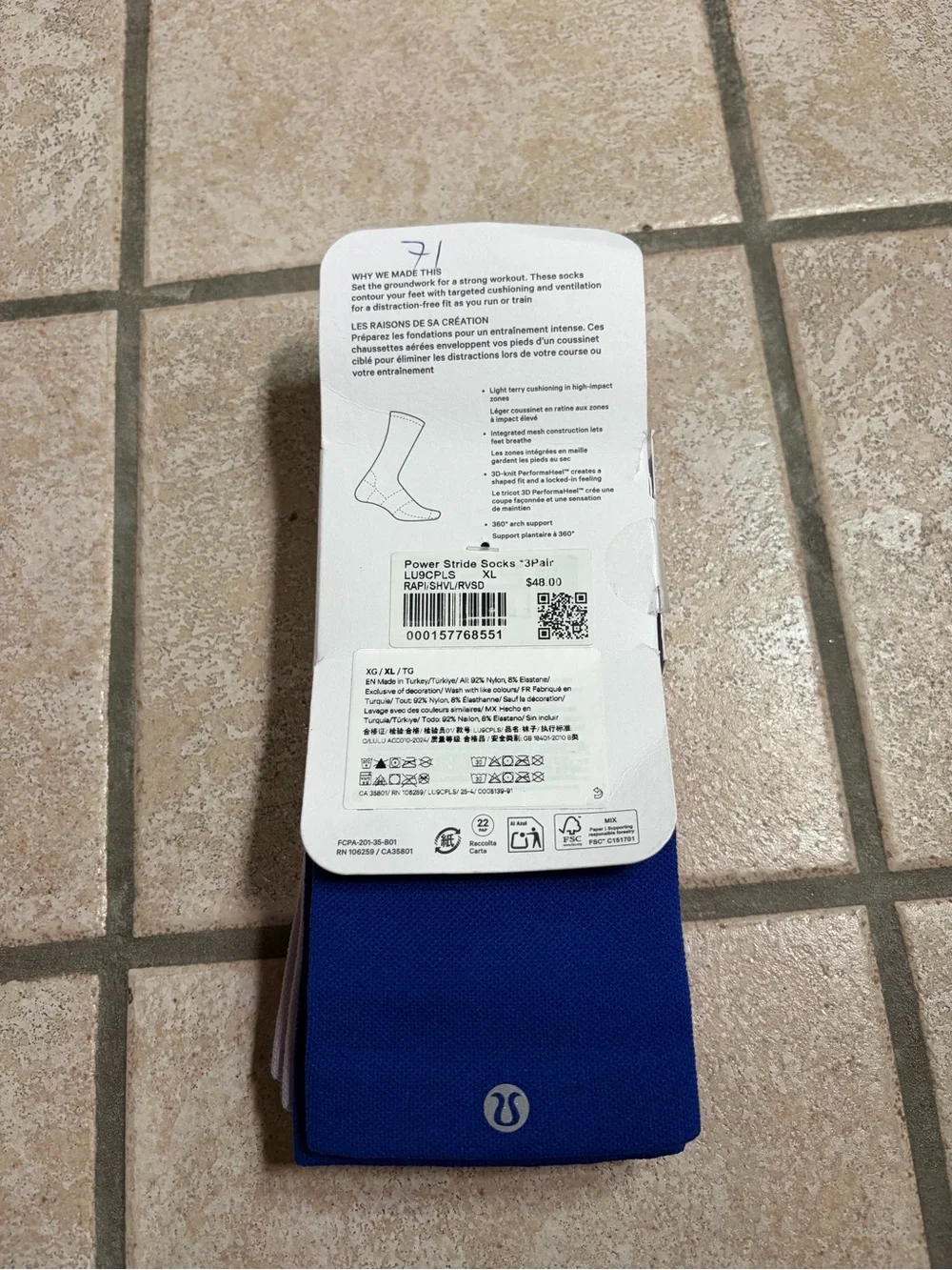 lululemon athletica *3 pack